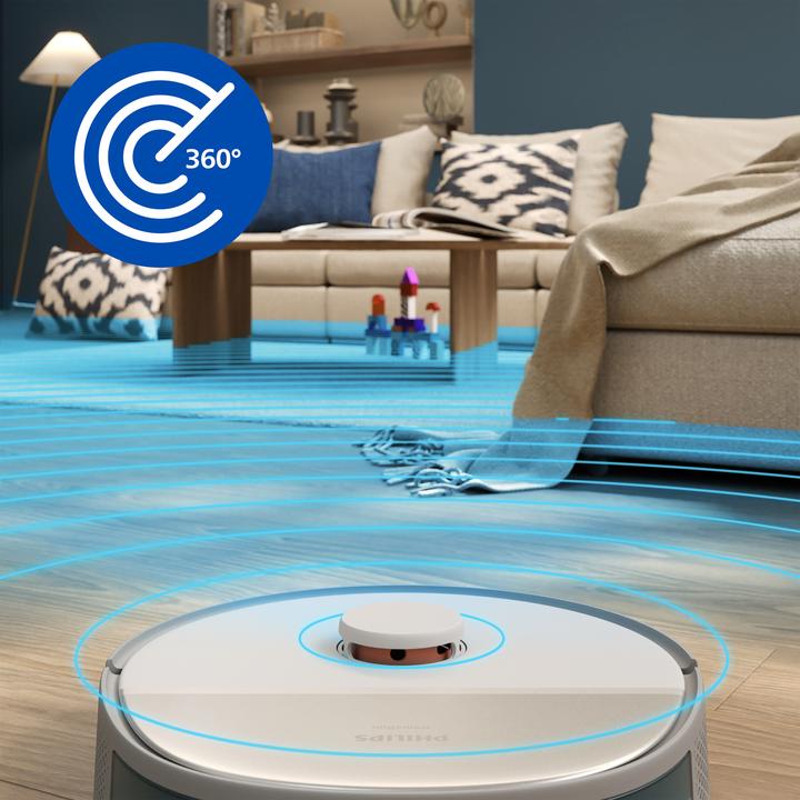 Produktbild Philips HomeRun 5000 Series Saug- & Wischroboter (Saugroboter)