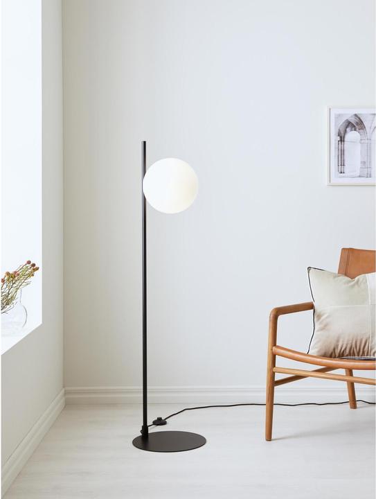 Actual product image Markslöjd Floor lamp Dione, E14, max. 40W, black/white (E14)