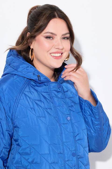Image du produit Ulla Popken Manteau léger HYPRAR, capuche, déperlant (58)