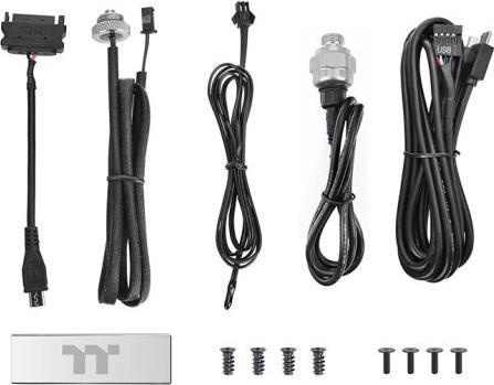 Immagine prodotto Thermaltake Dashboard del sistema di raffreddamento a liquido Pacific TF3 (nero) (120 mm)