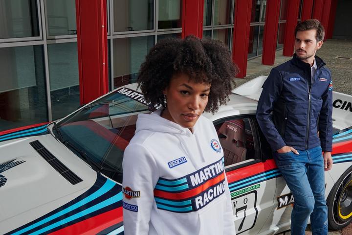 Immagine prodotto Sparco Martini Racing Felpa con cappuccio Lady (S)