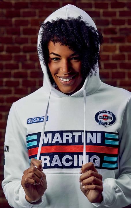 Immagine prodotto Sparco Martini Racing Felpa con cappuccio Lady (S)
