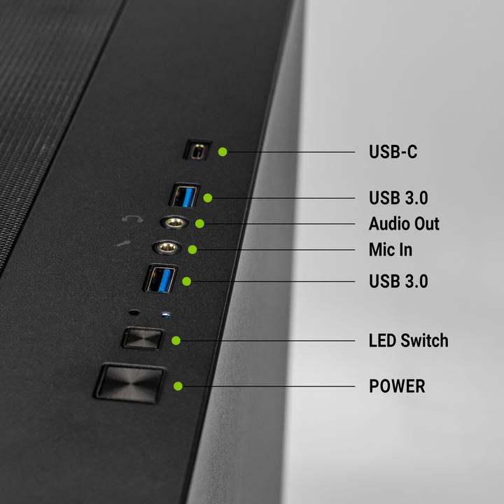 Produktbild Megaport PC Victory • AMD Ryzen 7 • GeForce RTX 3060 12GB • 2TB M.2 SSD • 32GB • 1201-DE (2000 GB, 32 GB, AMD Ryzen 7 5800X)