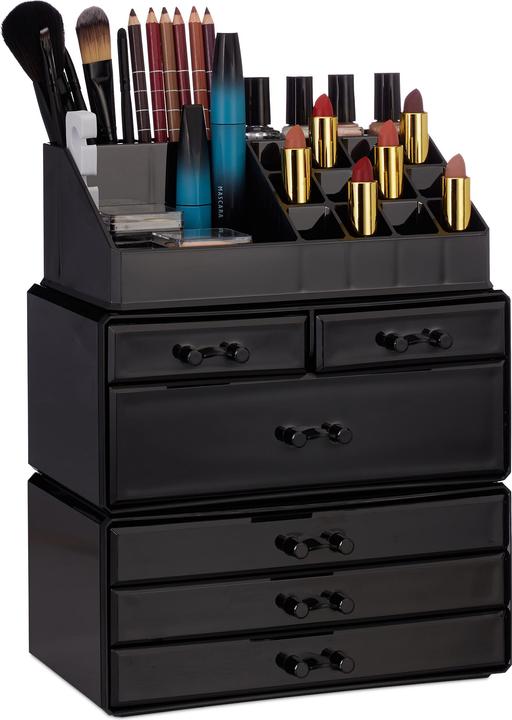 Actual product image Relaxdays Cosmetic Organiser with 6 Drawers