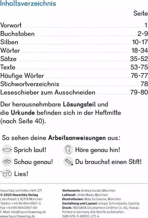 Image du produit Besser lesen 1. Klasse (Allemand, Masha Greune, Andrea Guckel, 2022)