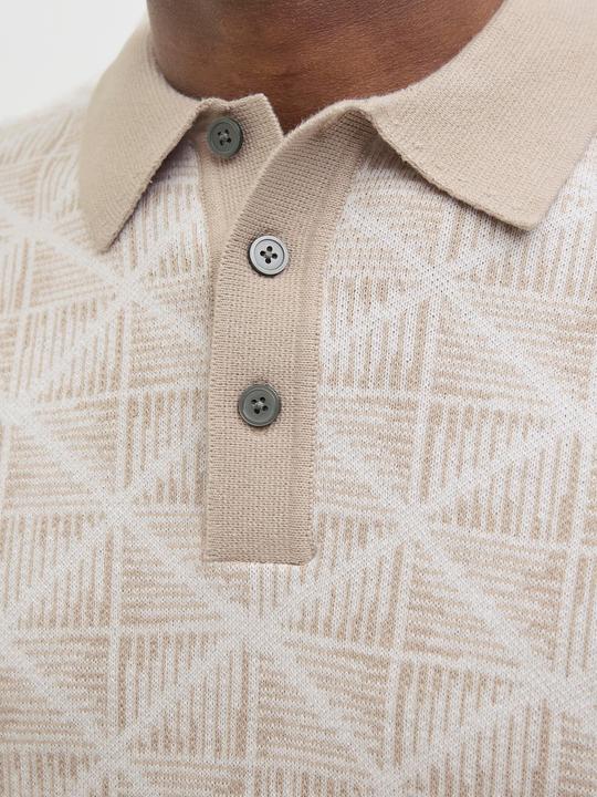 Produktbild Jack & Jones Jprkalvin Knit Polo Ss Styd Ss25 (M)