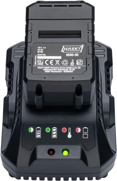 Produktbild HAZET Akku-Schlagschrauber 9512-600/4 (Akkubetrieb)