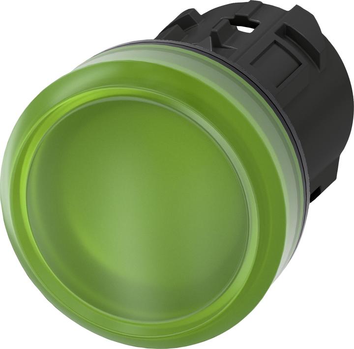 Actual product image Siemens Indicator light, 22mm, round, green