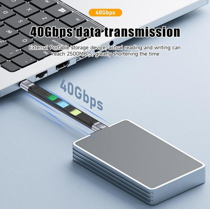 Produktbild PowerGuard USB C — USB C (0.10 m, USB 4.0)