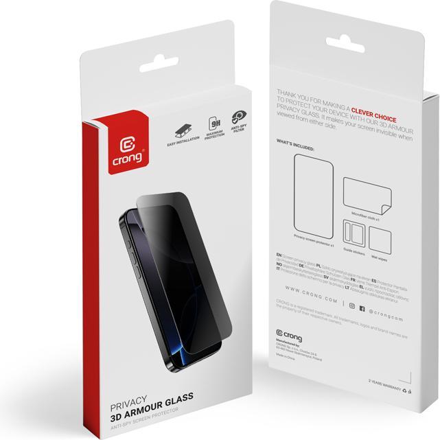 Immagine prodotto Crong 3D Armour Glas (1 pz., Apple iPhone 16 Pro)