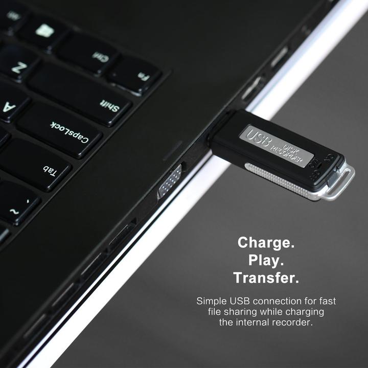 Produktbild Smartex Digitales Mini-Diktiergerät mit USB-Funktion (8 GB)