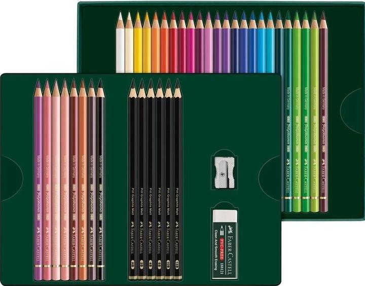 Produktbild Faber-Castell Polychromos & Pitt Graphite (38x)