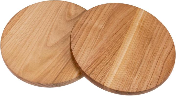 Produktbild La Mia! Schneidebrett rund - FSC® Kirsch Holz geölt rund