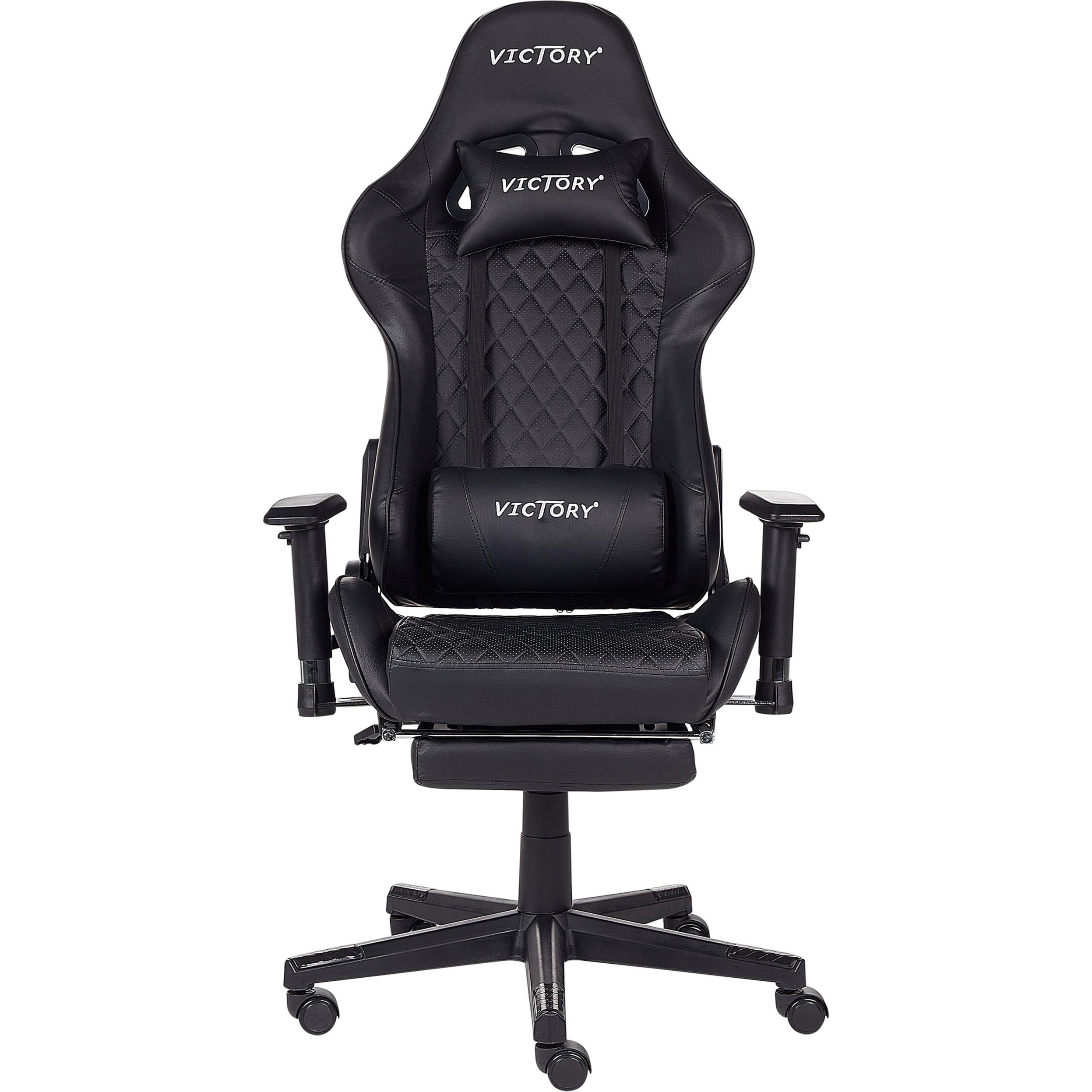 Beliani Victory, Gaming Stuhl, Schwarz