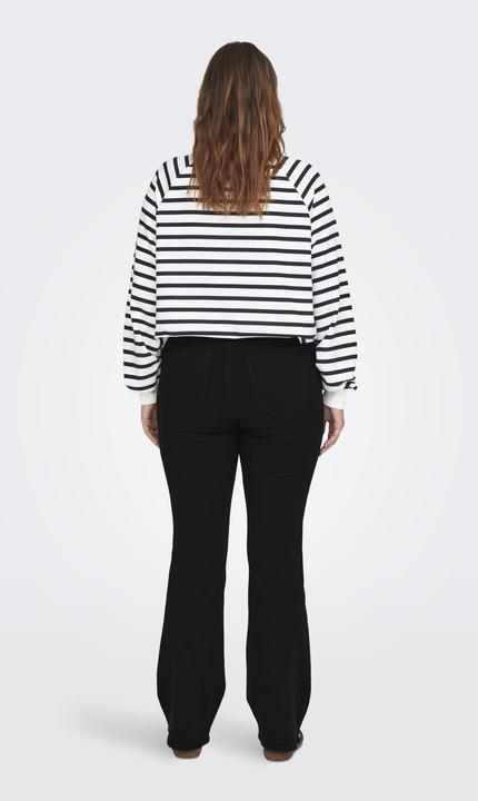 Actual product image Only CARHELLA mid waist retro fit, flared jeans Flared fit jeans (30)