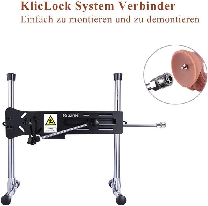 Produktbild HiSmith 8,46"Silikondildo mit Kugeln