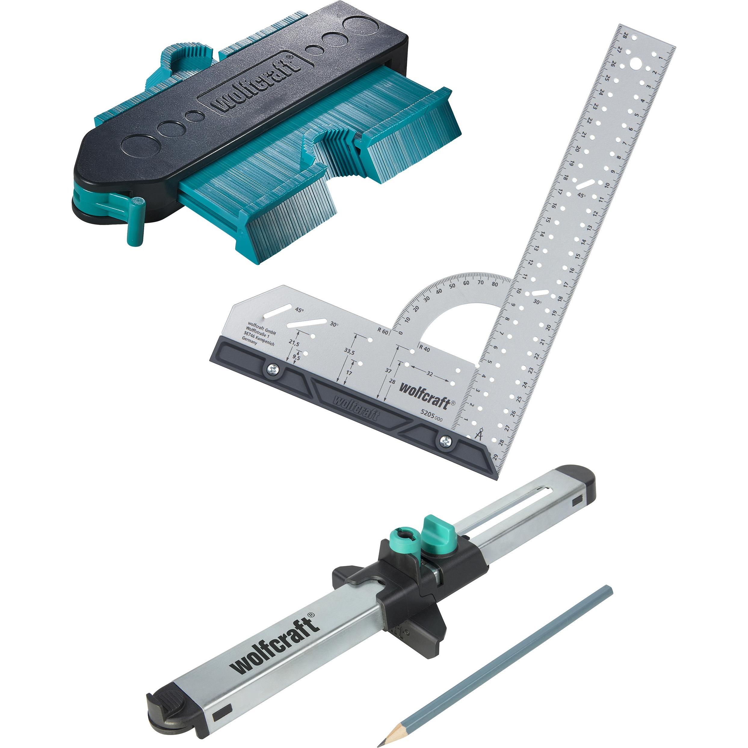 wolfcraft, Zubehör Verlegematerial, Geling Set Laminat- und Designboden (Verlegeset)