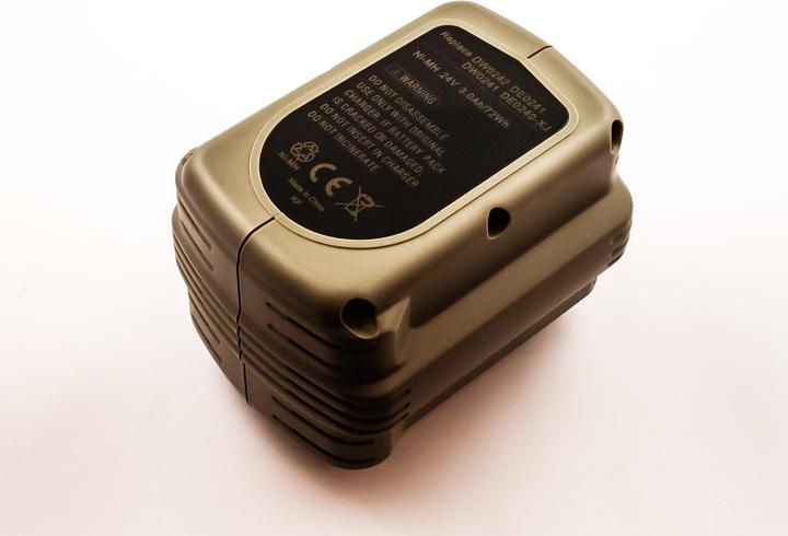 Produktbild AGI 98729 - Akku - Nickel-Metallhydrid (NiMH) - 3 Ah - 24 V - DEWALT DE0240 - Schwar (24 V)