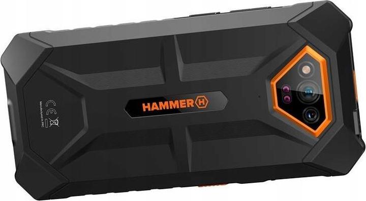 Actual product image Myphone Hammer Iron V LTE 6/64GB pomarańczowy (64 GB, Orange / Orange, 6.50", 4G)