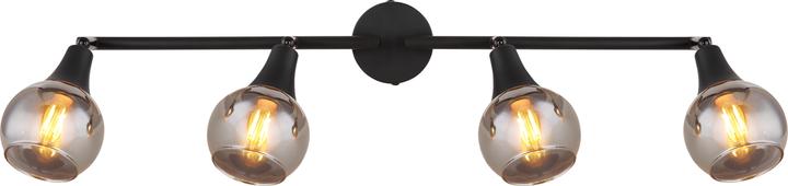 Image du produit Globo SPOT MÉTAL NOIR MAT, 4XE14 (E14)