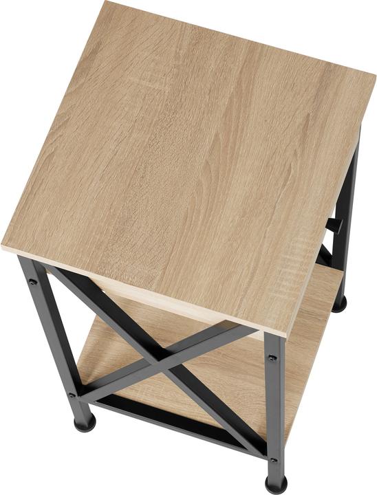 Image du produit tectake Table d'appoint Dayton 35x35x70,5cm (35 x 35 x 70.50 cm)