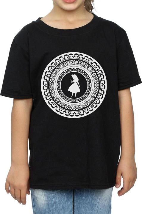 Image du produit Disney T-shirt en coton Cercle Alice au Pays des Merveilles pour filles (140, 146)