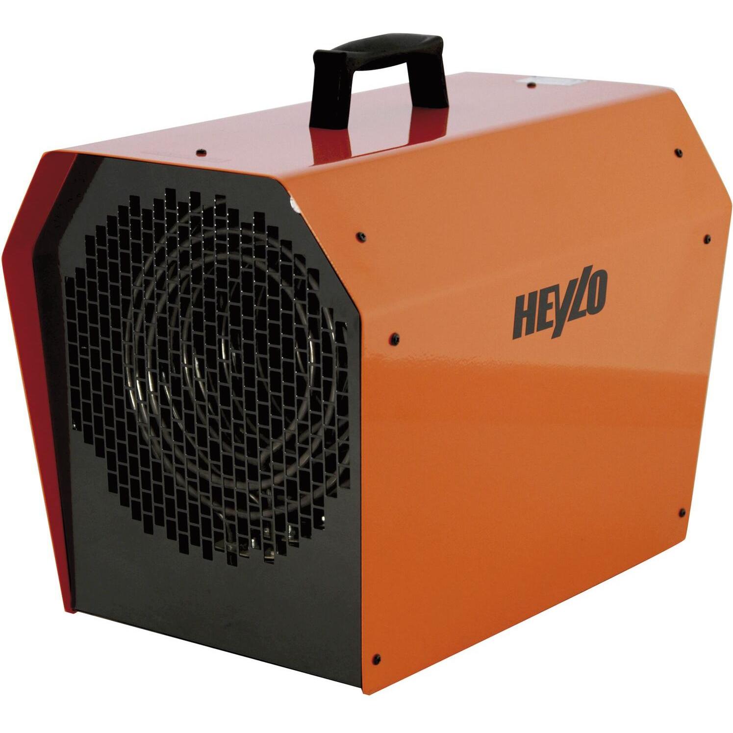 Heylo Elektroheizer DE9XL Wärmeleistung 4,5 - 9 kW, Heizlüfter