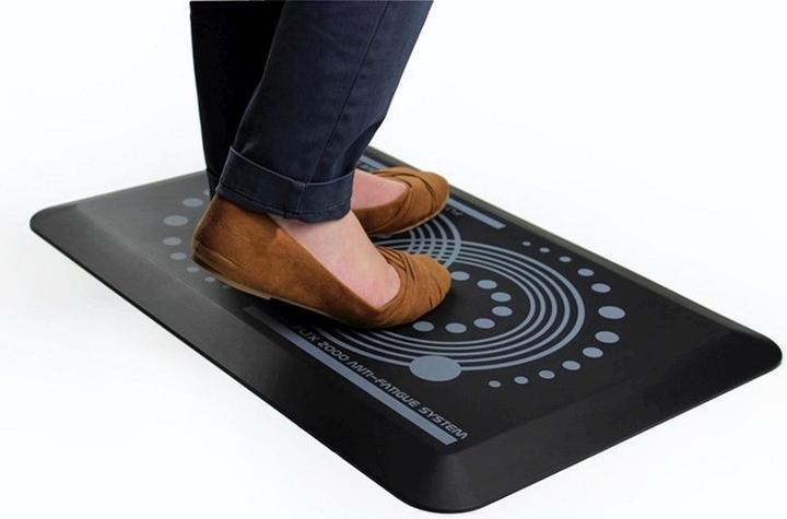 Image du produit Afs-Tex Tapis anti-fatigue 2000 50x80cm noir polyuréthane (50 x 80 cm)