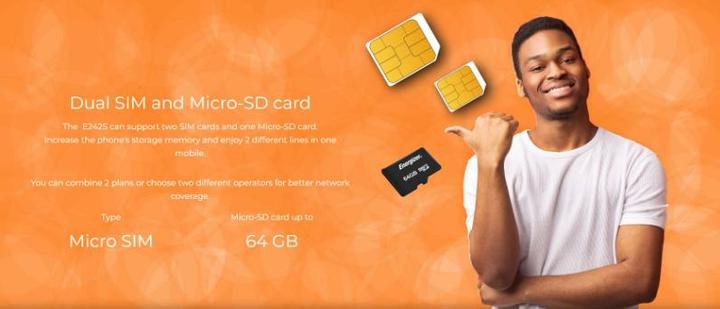 Actual product image Energizer E242S (2.40", 0.30 Mpx)