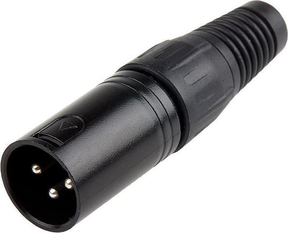 Actual product image RS PRO 3 way cable mount XLR plastic plug 16A