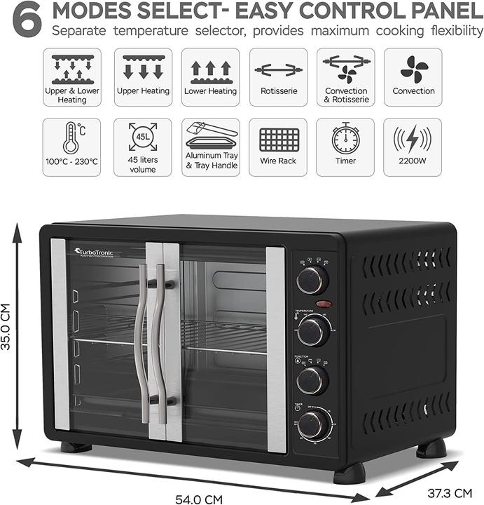 Actual product image TurboTronic By Z-Line Mini oven