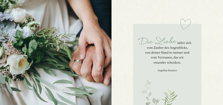 Actual product image Die besten Wünsche zur Hochzeit (German, Groh publishing house, 2024)