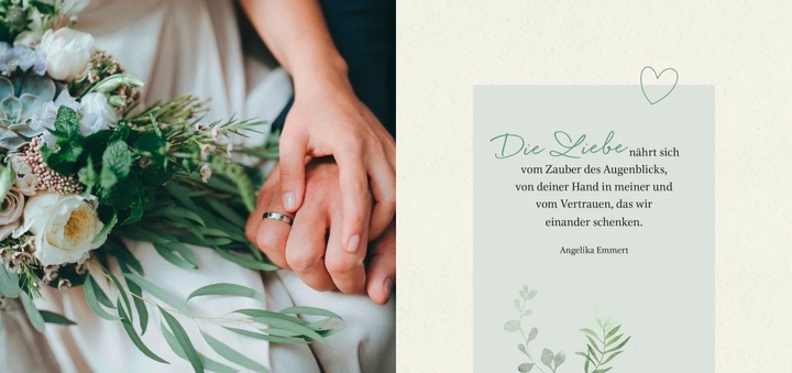 Produktbild Die besten Wünsche zur Hochzeit (Deutsch, Groh Verlag, 2024)