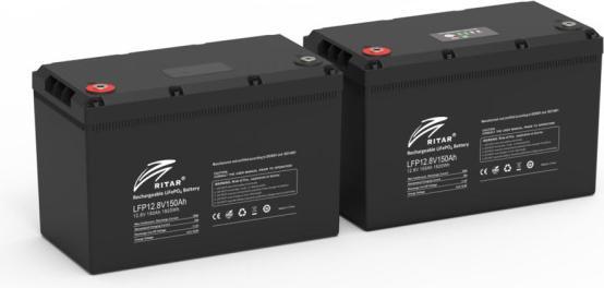 Image du produit Ritar LiFePO4 Batterie 12,8V 150Ah Froster (12.80 V, 150 Ah)