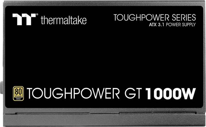 Produktbild Thermaltake Netzteil Toughpower GT 1000W ATX3.1/GEN5 80+G BK retail (1000 W)