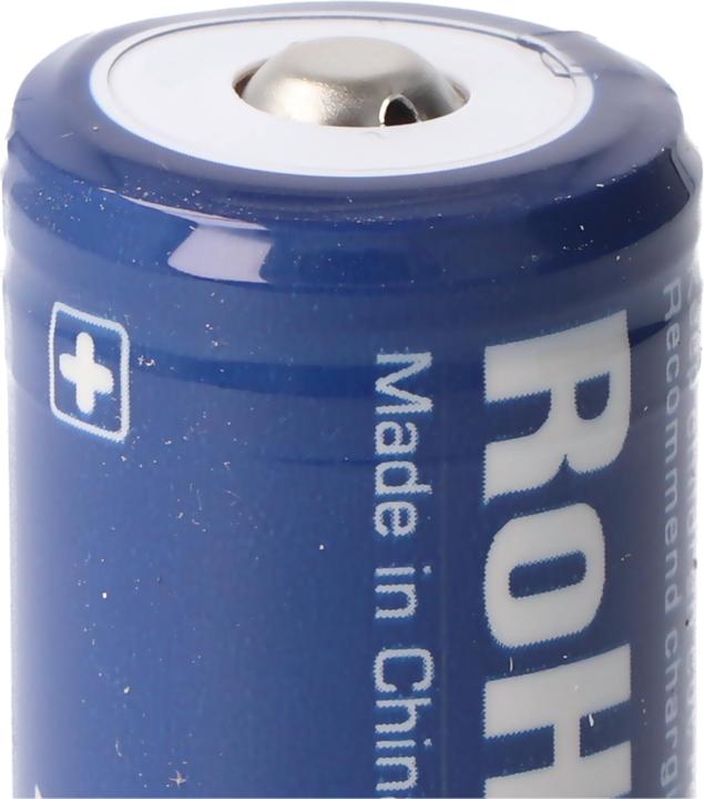 Produktbild Xtar 18650 2600mAh 3,6V - 3,7V Li-Ion-Akku geschützt mit Kopf, Abmessungen 69,50x18,4mm (18650, 2600 mAh)