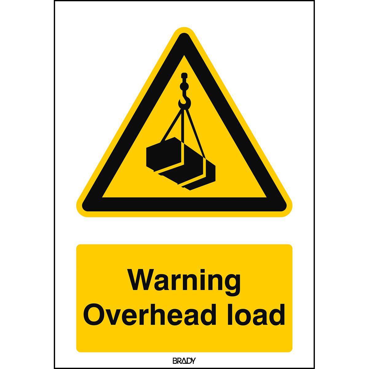 Brady, Sicherheitskennzeichnung, ISO 7010 Sign - Warning
