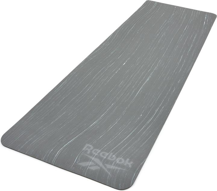 Actual product image Reebok Camo yoga mat, 5mm, blue/black (5 mm)