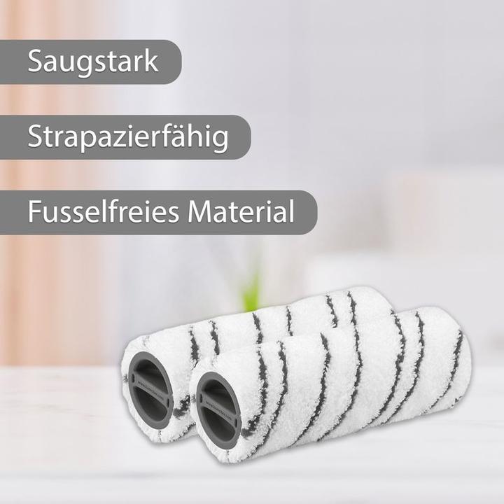 Produktbild Alternatives Walzen-Set Kärcher FC3 FC5 FC7 Mikrofaserwalzen