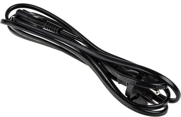 Produktbild RS PRO Netzkabel, A IEC C7 / Buchse, B CEE 7/17 / Stecker, 16 A, 2m Schwarz, 250 V (2 m)