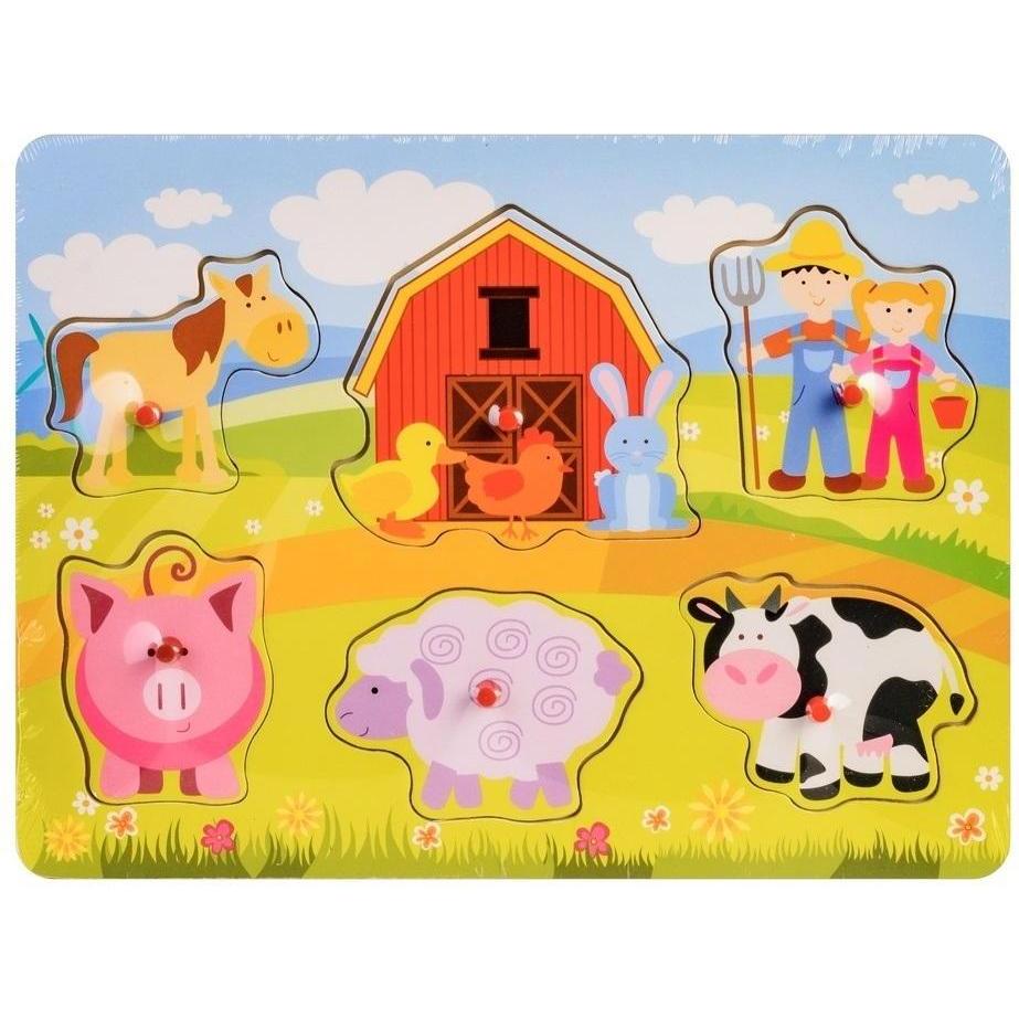 Daff Holzpuzzle - Bauernhof (47997820)