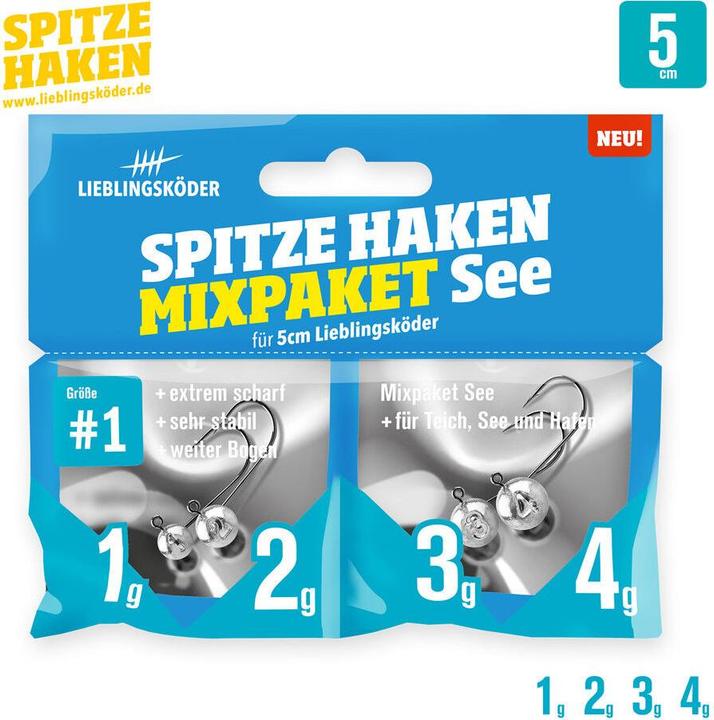 Actual product image Lieblingsköder Lace hook mix package lake - jig head