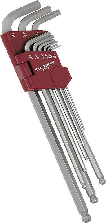 Actual product image Kraftwerk Ball head hexagon socket set