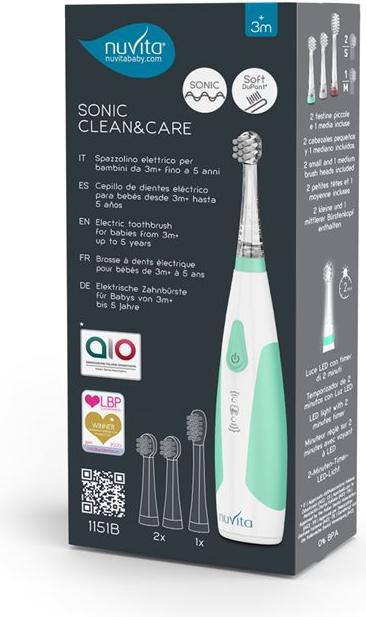 Image du produit Nuvita Kids Sonic Clean & Care (Brosse à dents sonique)