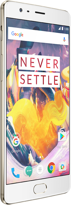 Produktbild OnePlus 3t (64 GB, Soft Gold, 5.50", Dual SIM, 16 Mpx, 4G)