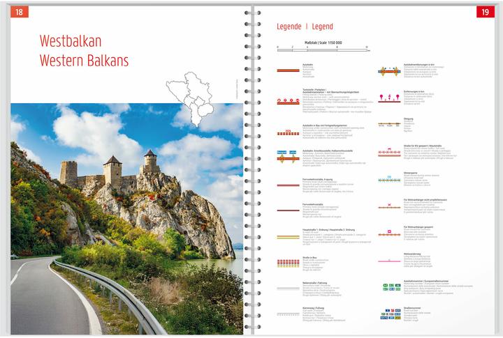 Produktbild Westbalkan, Strassenatlas 1:150.000, freytag & berndt
