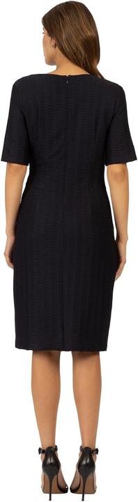 Actual product image Apart Fashion Wrap Knit Business Dress with Two Rows (40)