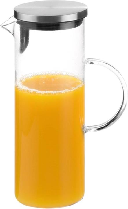 Paderno Caraffa di vetro con coperchio in acciaio inox (1.50 l)