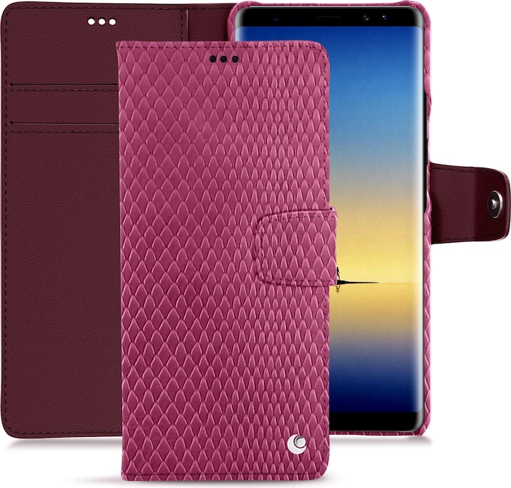 Marron ( Nappa - Pantone #8B4720 ), Serpent ciclamino ( Pantone #9E4C6E )