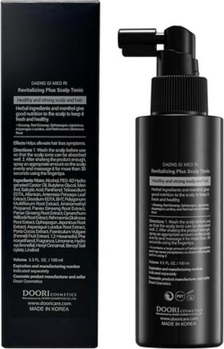 Actual product image Daeng Gi Meo Ri Clinic Plus Revitalizing Scalp Tonic 3.3 Fl Oz 100ml (100 ml)